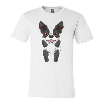 Boston Terrier For Dog Lover Jersey T-Shirt | Mazezy