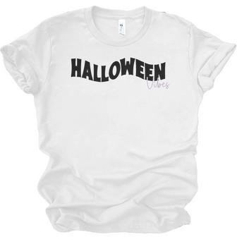 Halloween It_S Halloween Vibes For Everybody Men Women T-shirt Unisex Jersey Short Sleeve Crewneck Tee - Seseable