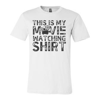 This Is My Movie Watching Moving Night Jersey T-Shirt | Mazezy