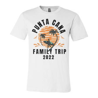 Punta Cana Family Vacation 2022 Matching Dominican Republic V3 Unisex Jersey Short Sleeve Crewneck Tshirt - Seseable