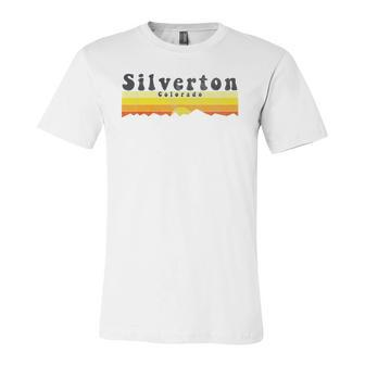 Retro Vintage Silverton Colorado Home Roots Jersey T-Shirt | Mazezy