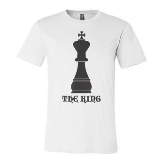 The King Chess Unisex Jersey Short Sleeve Crewneck Tshirt - Seseable