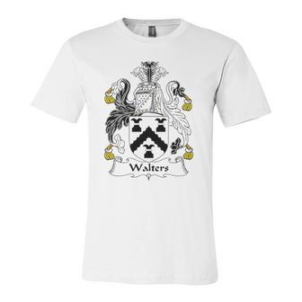 Walters Coat Of Arms &8211 Crest Jersey T-Shirt | Mazezy