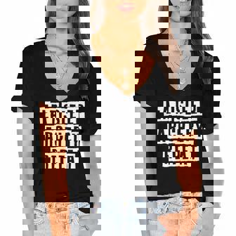 Lovely Funny Cool Sarcastic Eat Sleep Archery Repeat Women's Jersey Short Sleeve Deep V-Neck Tshirt - Thegiftio