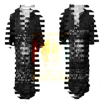 You Can Never Have Too Many Guitars S Music Funny Men's Henley Button-Down 3D Print T-shirt - Thegiftio