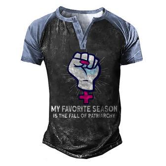 Feminism Female Empowerment Pro-Choice Pro Abortion Men's Henley Shirt Raglan Sleeve 3D Print T-shirt - Thegiftio UK