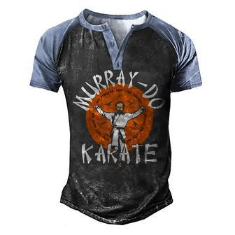 Karate Murray Do Men's Henley Shirt Raglan Sleeve 3D Print T-shirt - Thegiftio UK