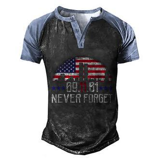 9 11 Never Forget 9 11 Tshirt9 11 Never Forget Shirt Patriot Day Graphic Design Printed Casual Daily Basic Men's Henley Shirt Raglan Sleeve 3D Print T-shirt - Thegiftio UK