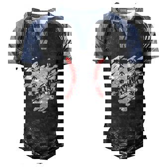 Baseball Granny Heart Ball Funny Proud Granny Mothers Day Gift Men's Henley Shirt Raglan Sleeve 3D Print T-shirt - Thegiftio