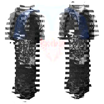 Baseball Mama Blached Game Day Vibes T-Ball Mom Mothers Day Men's Henley Shirt Raglan Sleeve 3D Print T-shirt - Thegiftio