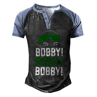 Bobby Bobby Bobby Milwaukee Basketball V3 Men's Henley Shirt Raglan Sleeve 3D Print T-shirt - Thegiftio UK