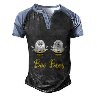 Boo Bees Couples Halloween Costume Graphic Design Printed Casual Daily Basic Men's Henley Shirt Raglan Sleeve 3D Print T-shirt - Thegiftio UK