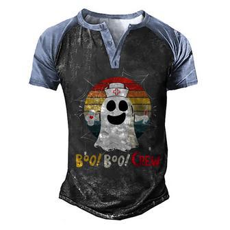 Boo Boo Crew Graphic Design Printed Casual Daily Basic V2 Men's Henley Shirt Raglan Sleeve 3D Print T-shirt - Thegiftio UK