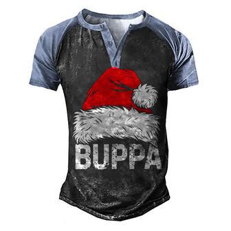Buppa Santa Christmas Family Xmas Gifts Men's Henley Shirt Raglan Sleeve 3D Print T-shirt - Thegiftio UK