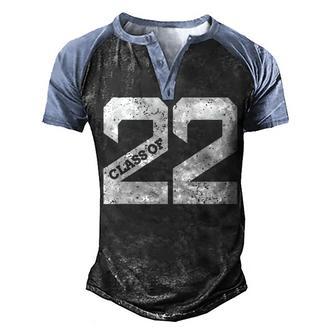 Class Of 2022 Graduation Gift 1 Men's Henley Shirt Raglan Sleeve 3D Print T-shirt - Thegiftio UK