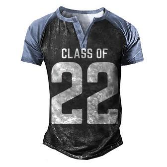 Class Of 2022 Graduation Gift 3 Men's Henley Shirt Raglan Sleeve 3D Print T-shirt - Thegiftio UK