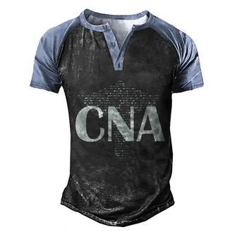 Cna Nurse Nursing Medical Assistant Hospital Health Gift Men's Henley Shirt Raglan Sleeve 3D Print T-shirt - Thegiftio UK