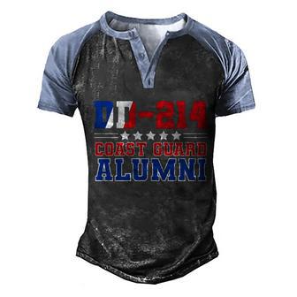 Coast Guard Veteran Graphic Design Printed Casual Daily Basic V11 Men's Henley Shirt Raglan Sleeve 3D Print T-shirt - Thegiftio UK