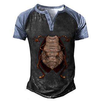 Cool Headless Cockroach Graphic Design Printed Casual Daily Basic Men's Henley Shirt Raglan Sleeve 3D Print T-shirt - Thegiftio UK