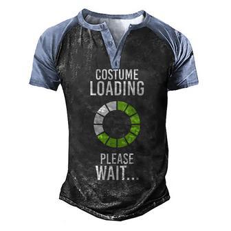 Costume Loading Graphic Design Printed Casual Daily Basic Men's Henley Shirt Raglan Sleeve 3D Print T-shirt - Thegiftio UK