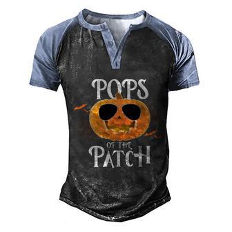 Cute Halloween Funny Halloween Day Pops Of The Patch Graphic Design Printed Casual Daily Basic Men's Henley Shirt Raglan Sleeve 3D Print T-shirt - Thegiftio UK