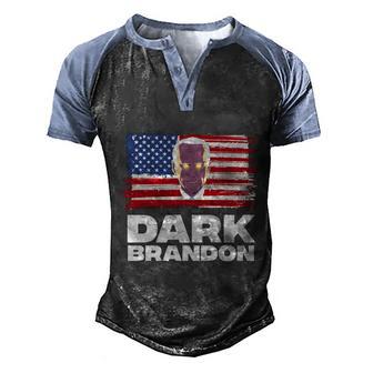 Dark Brandon Lets Go Brandon Joe Biden Graphic Design Printed Casual Daily Basic Men's Henley Shirt Raglan Sleeve 3D Print T-shirt - Thegiftio UK