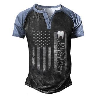 Dental Assistant Dental Hygienist Meaningful Gift Graphic Design Printed Casual Daily Basic Men's Henley Shirt Raglan Sleeve 3D Print T-shirt - Thegiftio UK
