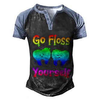 Dentist Dental Hygienist Dental Assistant Gift Graphic Design Printed Casual Daily Basic V2 Men's Henley Shirt Raglan Sleeve 3D Print T-shirt - Thegiftio UK