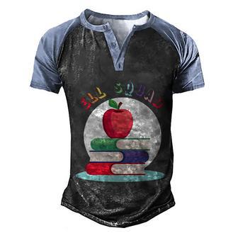 Ell Squad English Language Learning Learner Funny Gift Graphic Design Printed Casual Daily Basic Men's Henley Shirt Raglan Sleeve 3D Print T-shirt - Thegiftio UK