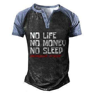 Engineering Student Engineer Profession Noun Definition Graphic Design Printed Casual Daily Basic Men's Henley Shirt Raglan Sleeve 3D Print T-shirt - Thegiftio UK