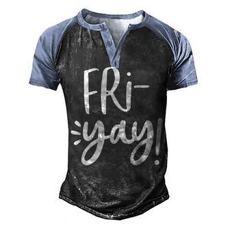 Friyay Math Teacher Weekend Back To School Funny Gift Men's Henley Shirt Raglan Sleeve 3D Print T-shirt - Thegiftio UK