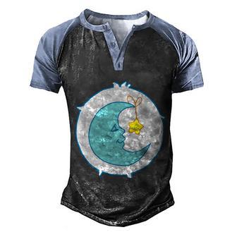 Funny Halloween Bedtime Bear Halloween Costume Graphic Design Printed Casual Daily Basic Men's Henley Shirt Raglan Sleeve 3D Print T-shirt - Thegiftio UK