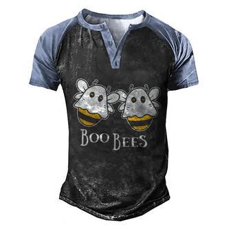 Funny Halloween Boo Bees Costume Halloween Graphic Design Printed Casual Daily Basic Men's Henley Shirt Raglan Sleeve 3D Print T-shirt - Thegiftio UK