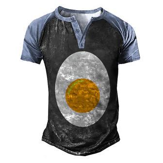Funny Halloween Egg Halloween Costume Funny Min Graphic Design Printed Casual Daily Basic Men's Henley Shirt Raglan Sleeve 3D Print T-shirt - Thegiftio UK