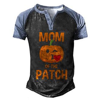 Funny Halloween Halloween Mom Of The Pumpkin Patch Halloween Min Graphic Design Printed Casual Daily Basic Men's Henley Shirt Raglan Sleeve 3D Print T-shirt - Thegiftio UK