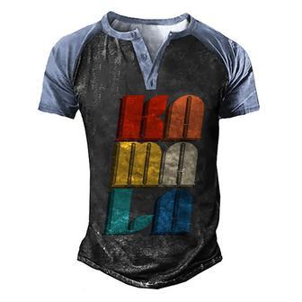 Funny Retro Styled Text Kamala Harris Graphic Design Printed Casual Daily Basic Men's Henley Shirt Raglan Sleeve 3D Print T-shirt - Thegiftio UK