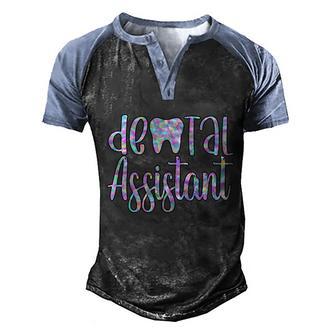 Funny Tooth Dentist Dentistry Dental Assistant Hygienist Gift Graphic Design Printed Casual Daily Basic V6 Men's Henley Shirt Raglan Sleeve 3D Print T-shirt - Thegiftio UK
