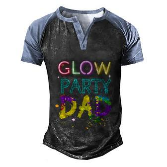 Glow Party Clothing Glow Party Glow Party Dad Graphic Design Printed Casual Daily Basic Men's Henley Shirt Raglan Sleeve 3D Print T-shirt - Thegiftio UK