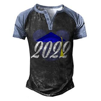 Graduation Class Of 2022 V2 Men's Henley Shirt Raglan Sleeve 3D Print T-shirt - Thegiftio UK