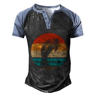 Great Mana Design Graphic Design Printed Casual Daily Basic Men's Henley Shirt Raglan Sleeve 3D Print T-shirt - Thegiftio UK