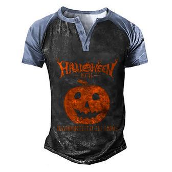 Halloween 1978 Holiday Spooky Myers Pumpkin Haddonfield Graphic Design Printed Casual Daily Basic V2 Men's Henley Shirt Raglan Sleeve 3D Print T-shirt - Thegiftio UK