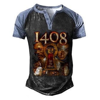 Halloween Horror Movie 2022 Gift Birthday Men's Henley Shirt Raglan Sleeve 3D Print T-shirt - Thegiftio UK