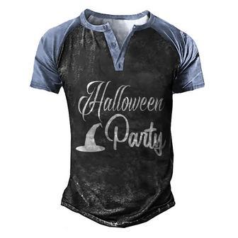Halloween Party Halloween Quote Graphic Design Printed Casual Daily Basic V2 Men's Henley Shirt Raglan Sleeve 3D Print T-shirt - Thegiftio UK
