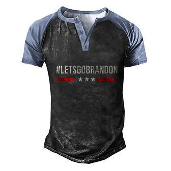 Hashtag Letsgobrandon Lets Go Brandon Graphic Design Printed Casual Daily Basic Men's Henley Shirt Raglan Sleeve 3D Print T-shirt - Thegiftio UK