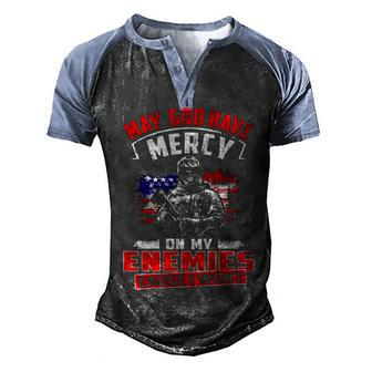 Have Mercy Men's Henley Shirt Raglan Sleeve 3D Print T-shirt - Seseable