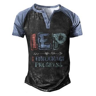 If At First You Dont Succeed Funny Wrestling Coach Men's Henley Shirt Raglan Sleeve 3D Print T-shirt - Thegiftio UK