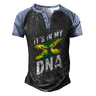 Jamaican Pride Jamaica Flag Gift Design Idea Funny Gift Graphic Design Printed Casual Daily Basic Men's Henley Shirt Raglan Sleeve 3D Print T-shirt - Thegiftio UK