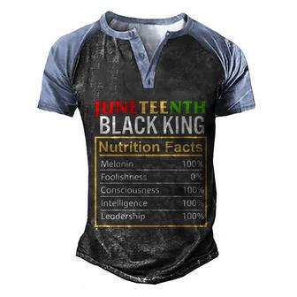 Juneteenth Day Ancestors Free 1776 July 4Th Black African Great Gift Men's Henley Shirt Raglan Sleeve 3D Print T-shirt - Thegiftio UK