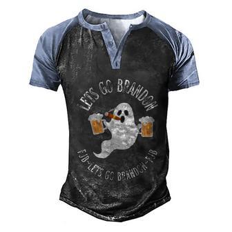 Lets Go Brandon Lets Go Brandon Halloween Thanksgiving Graphic Design Printed Casual Daily Basic Men's Henley Shirt Raglan Sleeve 3D Print T-shirt - Thegiftio UK