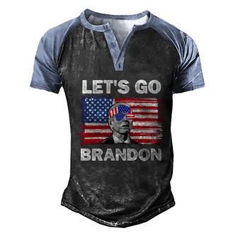 Lets Go Brandon Lets Go Darwin Graphic Design Printed Casual Daily Basic V3 Men's Henley Shirt Raglan Sleeve 3D Print T-shirt - Thegiftio UK